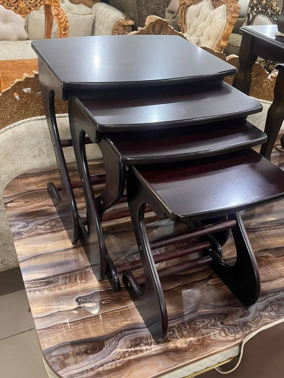 33 Black Side Stools set - Image 1